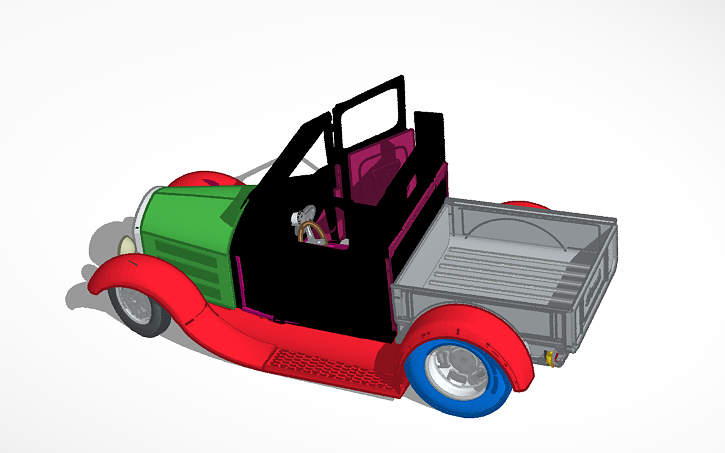 3D design FORD - Tinkercad