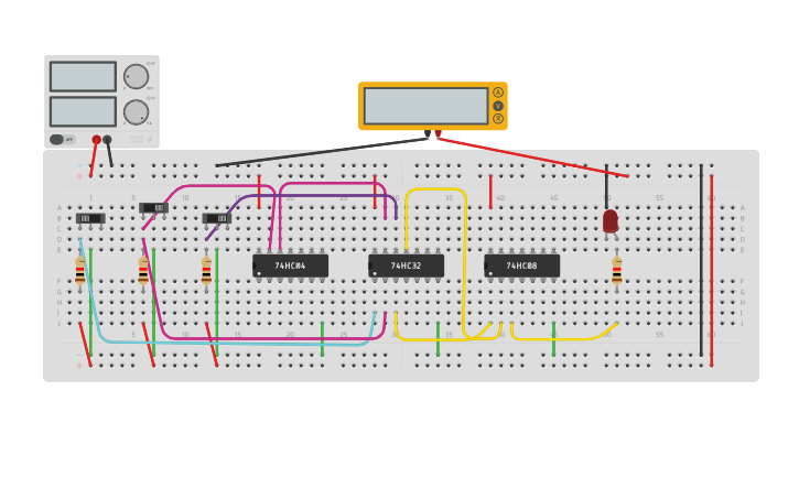 Circuit design Wyatt's Prelab 3a Fig 3.8 - Tinkercad