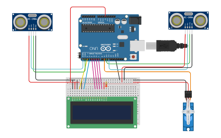 Circuit design PRJ_NHÓM4 - Tinkercad