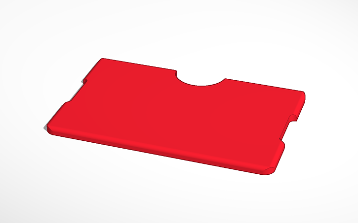 Solidworks Wallet 3D design wallet - Tinkercad