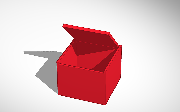 3D design box - Tinkercad