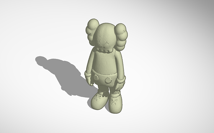 3D design Kaws Companion - Tinkercad