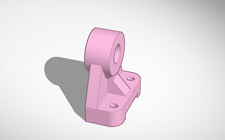3D design Base 3 Support - Tinkercad