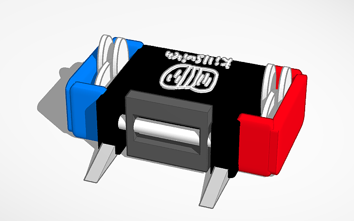 3D design NHRL KillSwitch - Tinkercad
