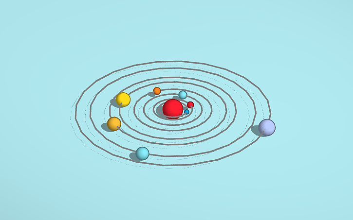 3D design Copy of Orbit Challenge - Tinkercad