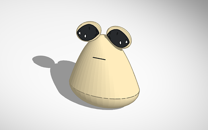 3D design pou👹 - Tinkercad