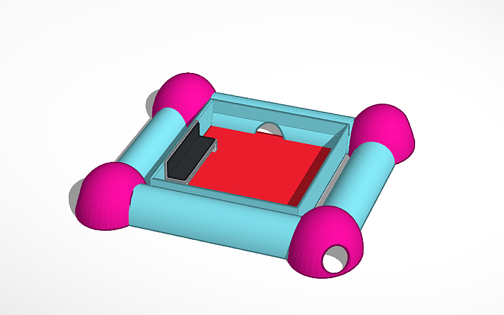 3D design Campamento lunar - Tinkercad