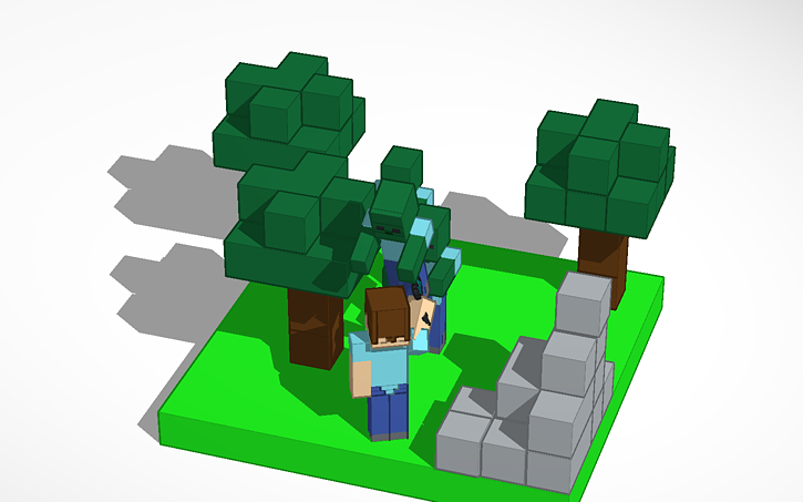 3D design this is Minecraft! - Tinkercad