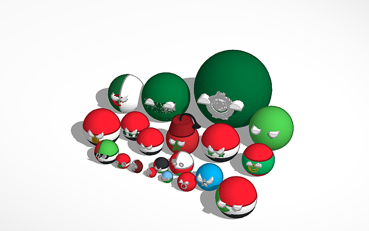 3D design all the Arab League countries - Tinkercad