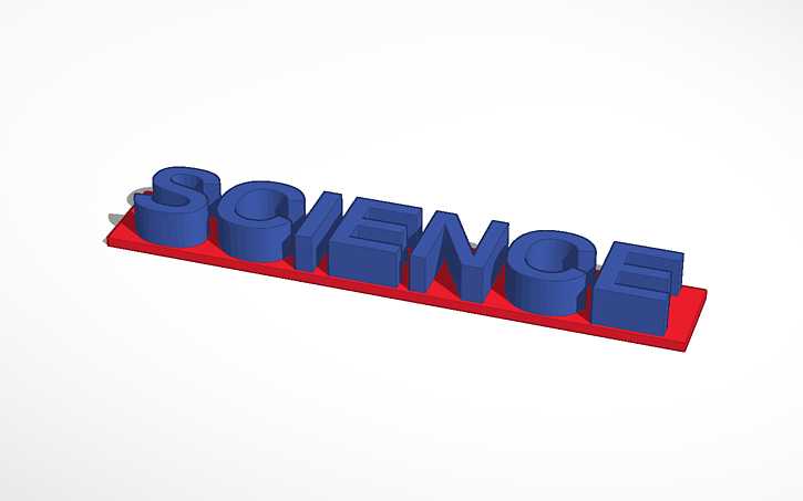 Thinkercad Science 3D design Science - Tinkercad
