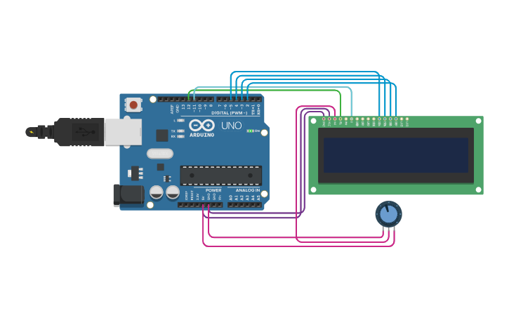 Circuit design PONCE MODULE 2 ASSESSMENT 4 - Tinkercad