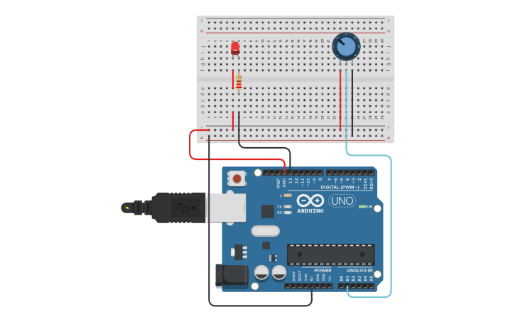 Circuit design Module 1 Assessment 4 - Tinkercad