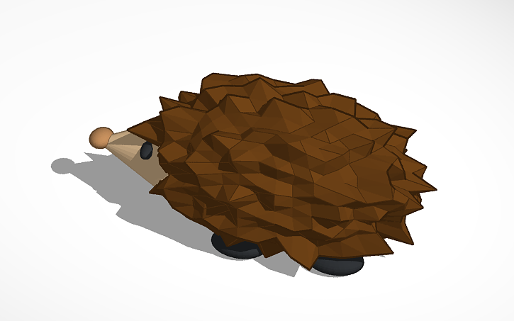 3D design 3D Hedgehog - Tinkercad