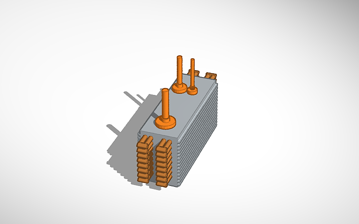 Condenser Build 3D design Condenser - Tinkercad