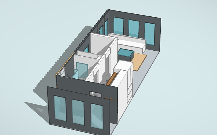 3D design Copy of Interior Design Challenge - Tinkercad