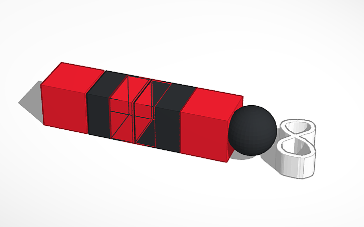 3D design blocky-body - Tinkercad