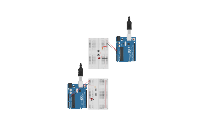 Circuit design 3º Circuito. Encender un led con dos pulsadores en serie ...