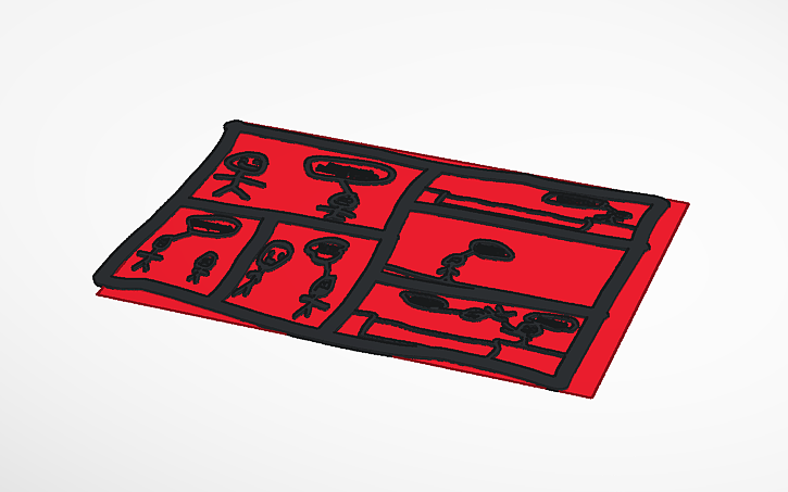 3D design Comic challenge - Tinkercad