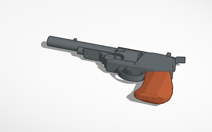 3D design Revolver - Tinkercad