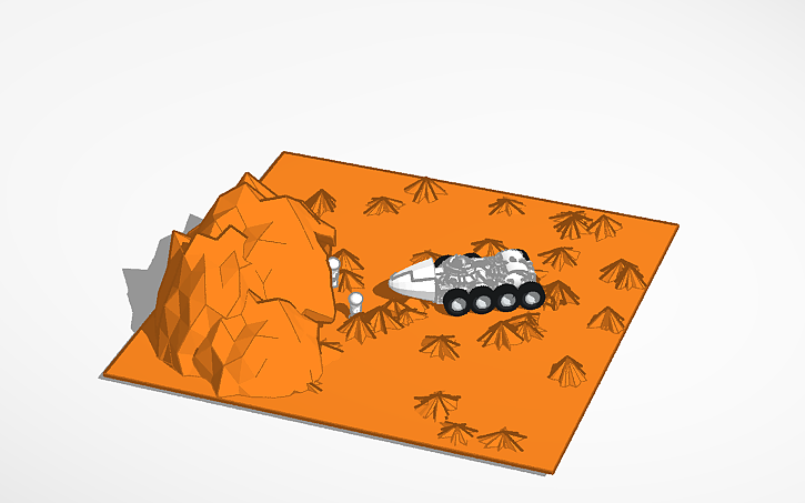 3D design Mars Rovers - Tinkercad