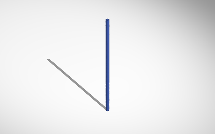 Picart Rod 3D design rod - Tinkercad