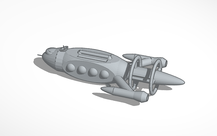 3D design Time Machine - Tinkercad
