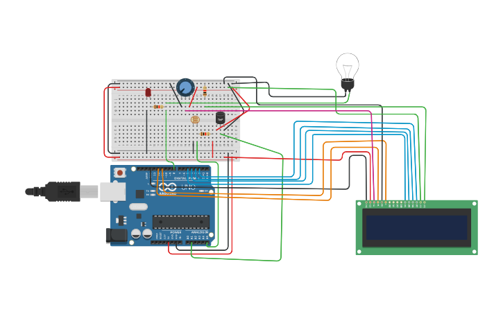 Circuit design Timer Interrupt - Tinkercad