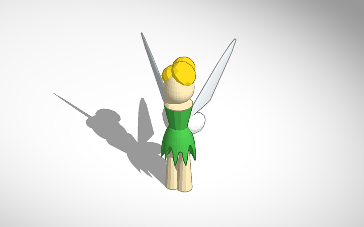3D design Tinkerbell - Tinkercad