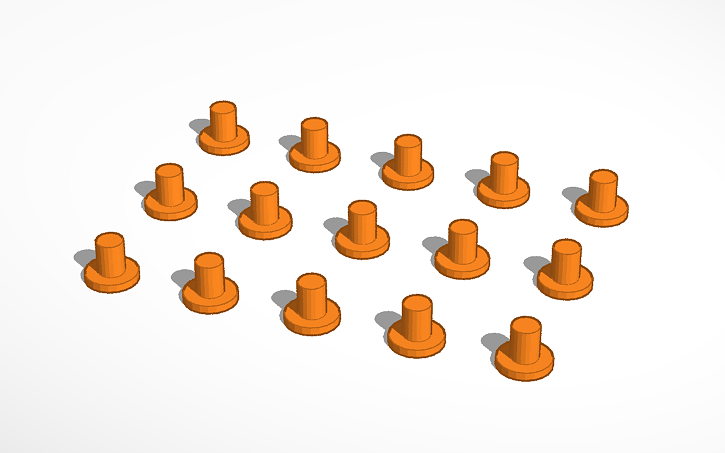 3D design 15 3/4 frag plugs - Tinkercad