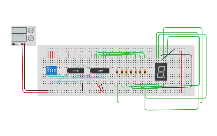 Circuit Dld Module Circuit design dld lab exam - Tinkercad