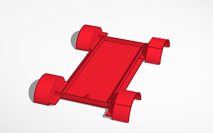 3D design Arduino Car - Tinkercad