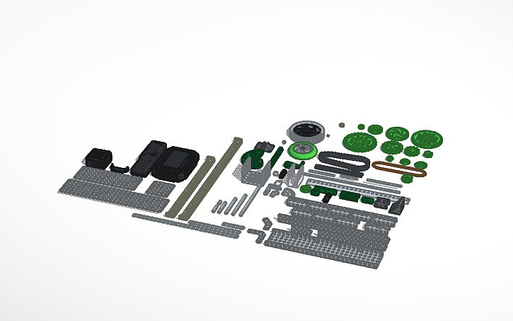 3D design VEX Automation and Robotics Parts - Tinkercad