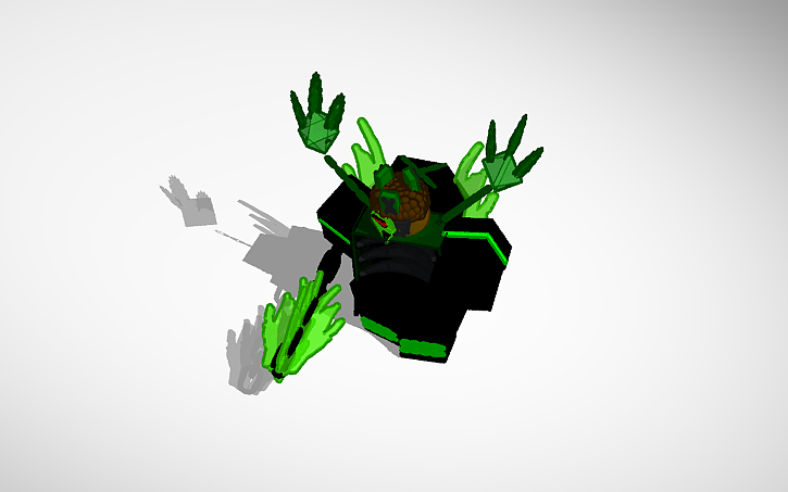 3D design Hacklord mass infection 1x1x1x1: Forsaken - Tinkercad