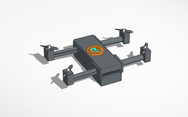 3D design VTOL drone - Tinkercad