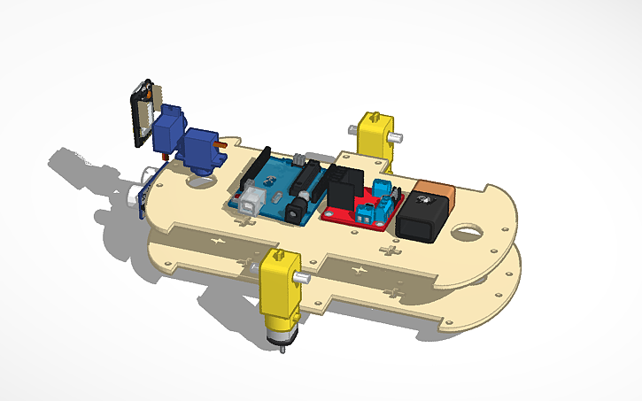 3D design Copy of CHASIS - Tinkercad