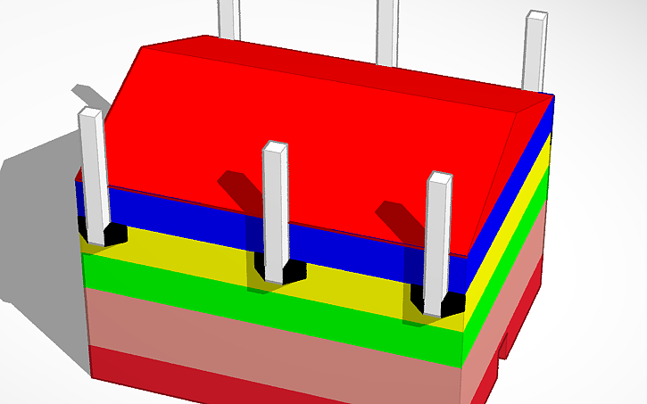 3D design The Ultimate Fancy House - Tinkercad