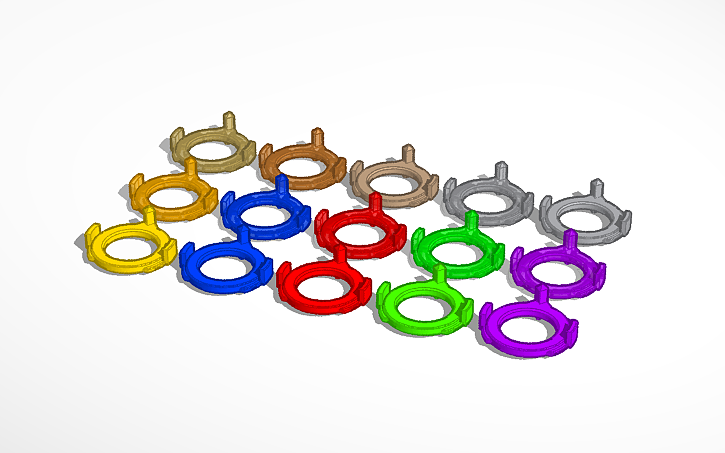 3D design Level Chip - Tinkercad