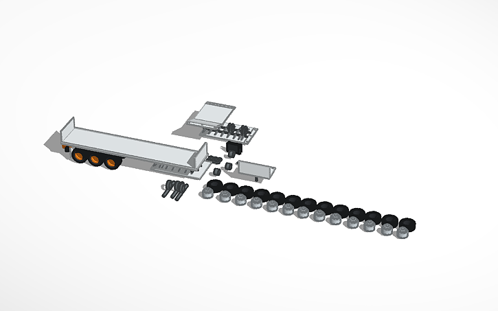 3D design Copy of trailer - Tinkercad