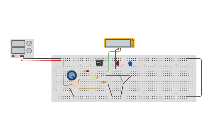 Circuit design Switching - Tinkercad