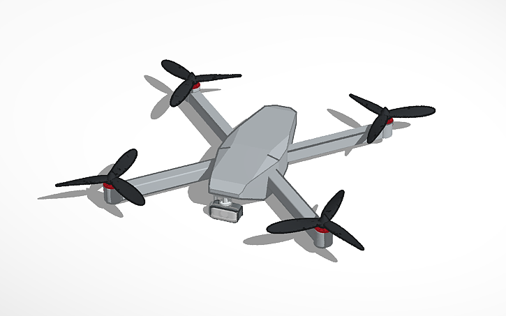 3D design Drone - Tinkercad
