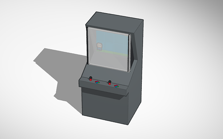 3D design ARCADE GAME(sim lab) - Tinkercad