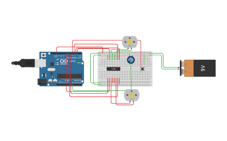 Circuit design assignment 10 - Tinkercad