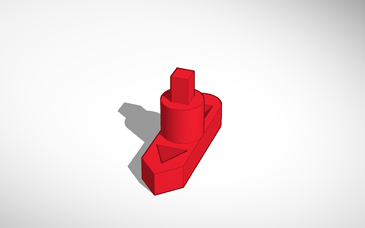 3D design Key Lock Key - Tinkercad