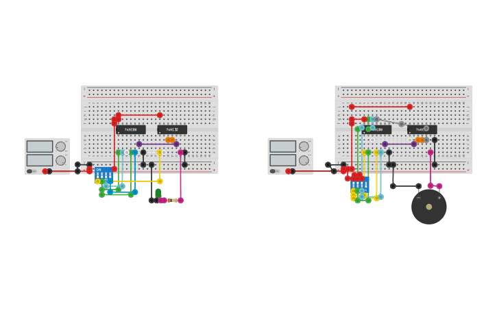 Circuit design K-Map Application - Tinkercad