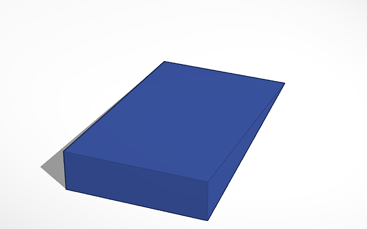 3D design ramp - Tinkercad