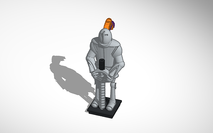 3D design Medieval Armor - Tinkercad