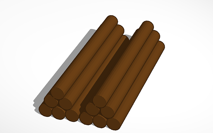 3D design my logs - Tinkercad