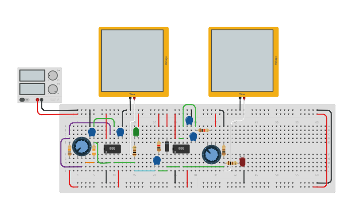 Circuit design PaceMaker2023 - Tinkercad