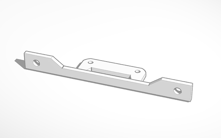3D design RealSense D415 Bumblebee camera mount - Tinkercad