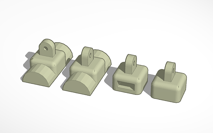 3D design Redesign Camera Mounts - Cam 2 - Tinkercad